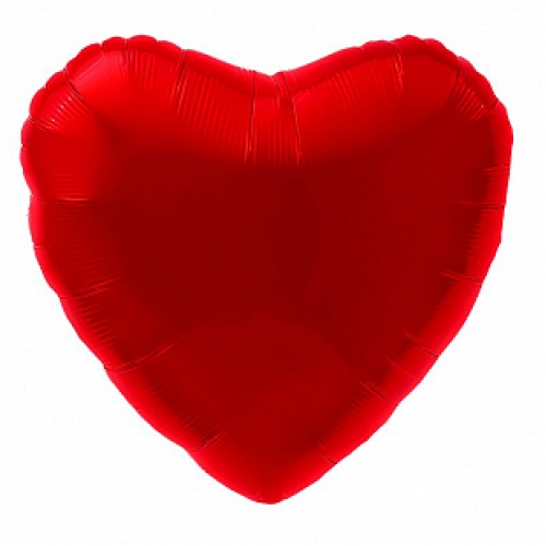 Фольгированный шар Сердце Красный
