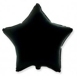 Фольгированный шар "Звезда" Черный