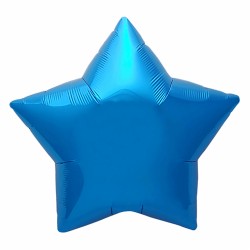 Фольгированный шар Звезда Синий