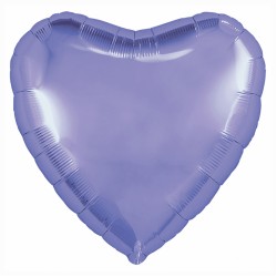 Фольгированный шар Сердце, фиолетовый