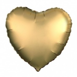 Фольгированный шар Сердце, Золото